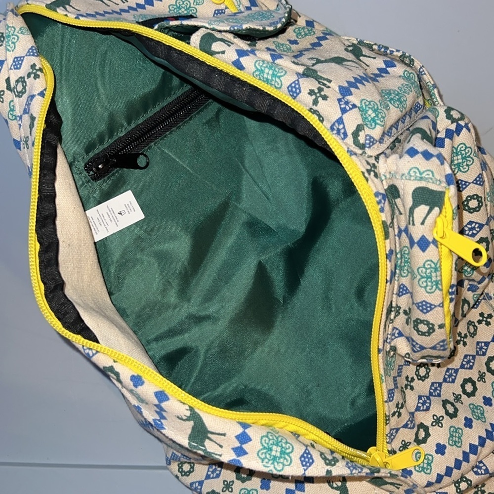 KAVU Original Rope Sling Bag Crossbody With Scandinavian Deer retired - Picture 7 of 7